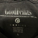 Goodfellas×Cookies ムービーTシャツ ブラック グッドフェローズ