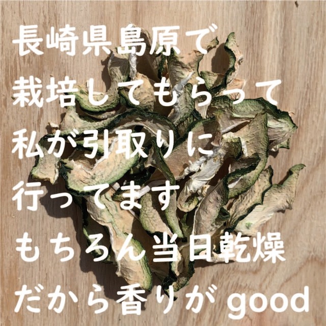 【長崎島原産】無農薬栽培パパイヤの実 25g（税・送料込）