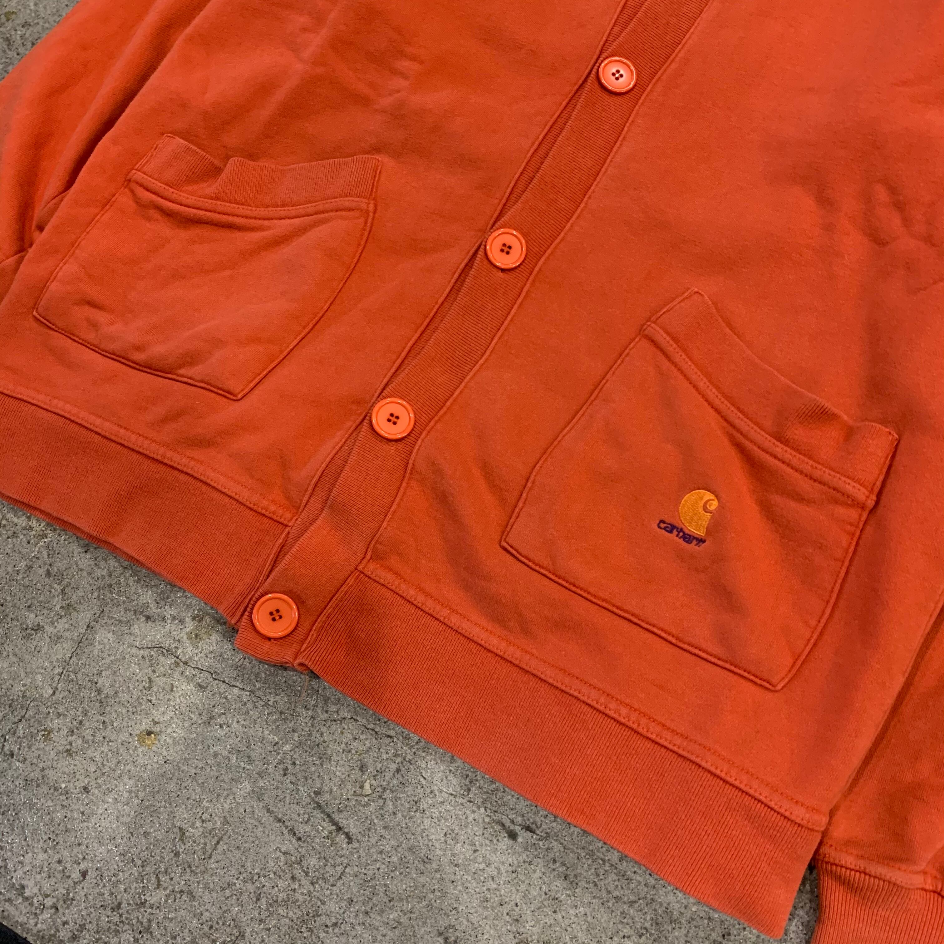 00s carhartt sweat cardigan | What