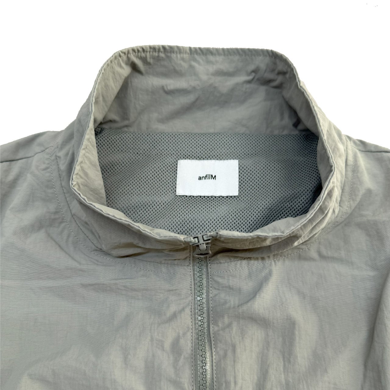 美品✨サカイ ウール×ナイロン ブルゾン 3 Lサイズ グレー サカイ ブルゾン サイズ3 L レディース美品 Faux Shearling x Nylon