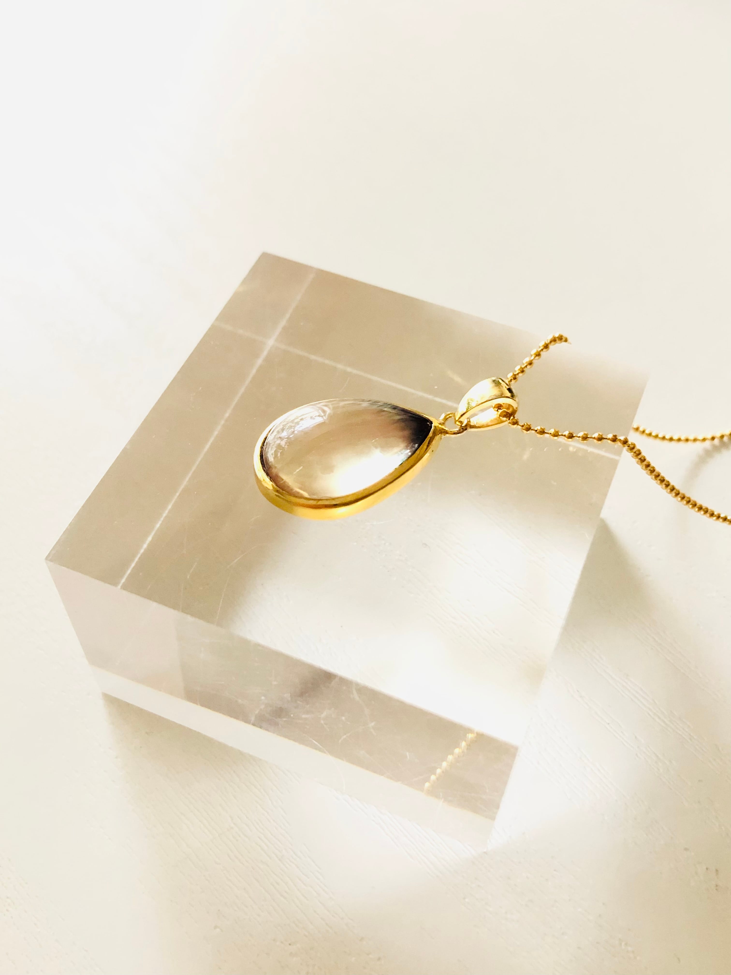 変化と調和の石✴︎アンデシンのネックレス