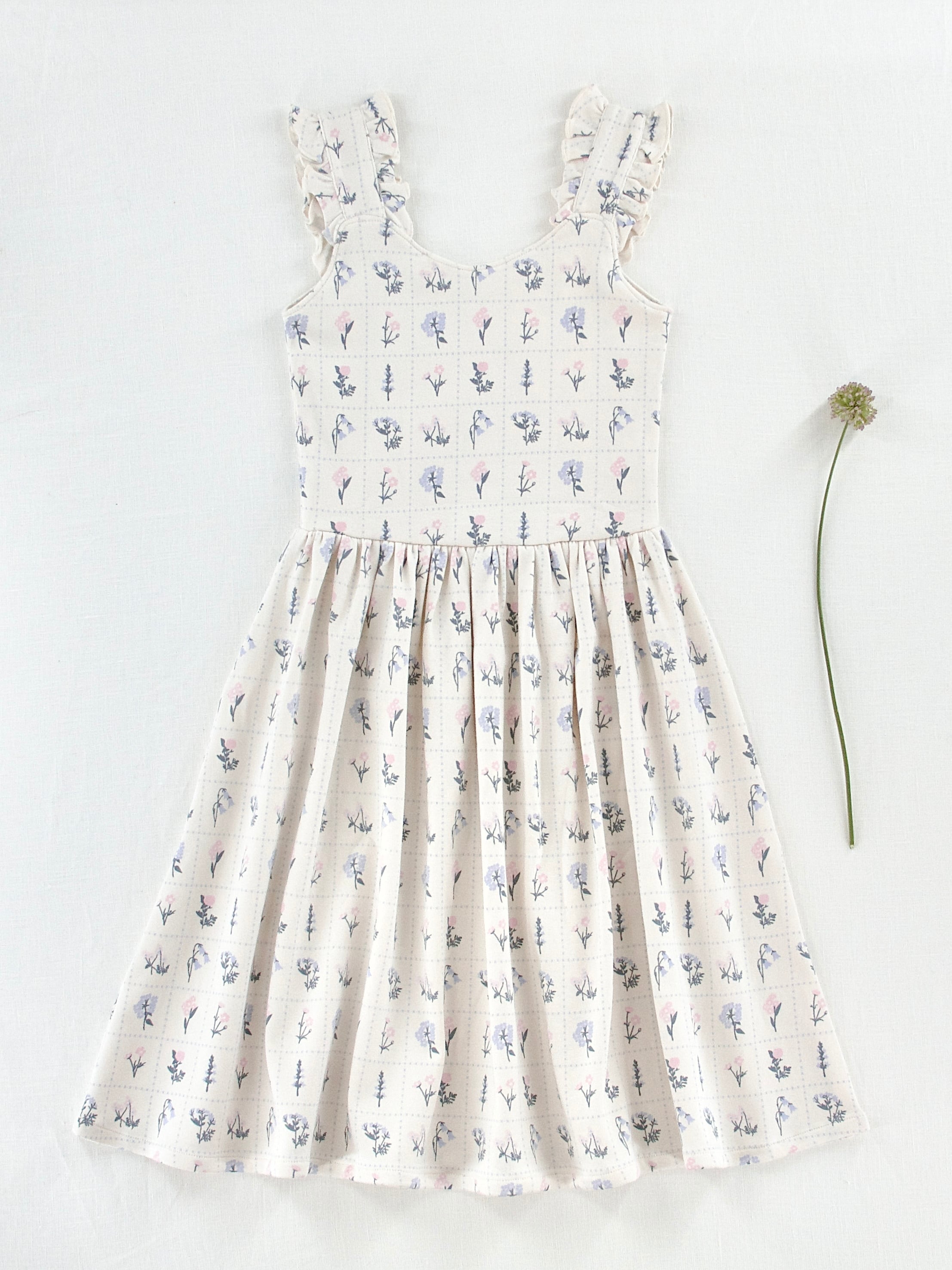 Last1！4-5y【FISH&KIDS】VICHY DRESS | Koromo