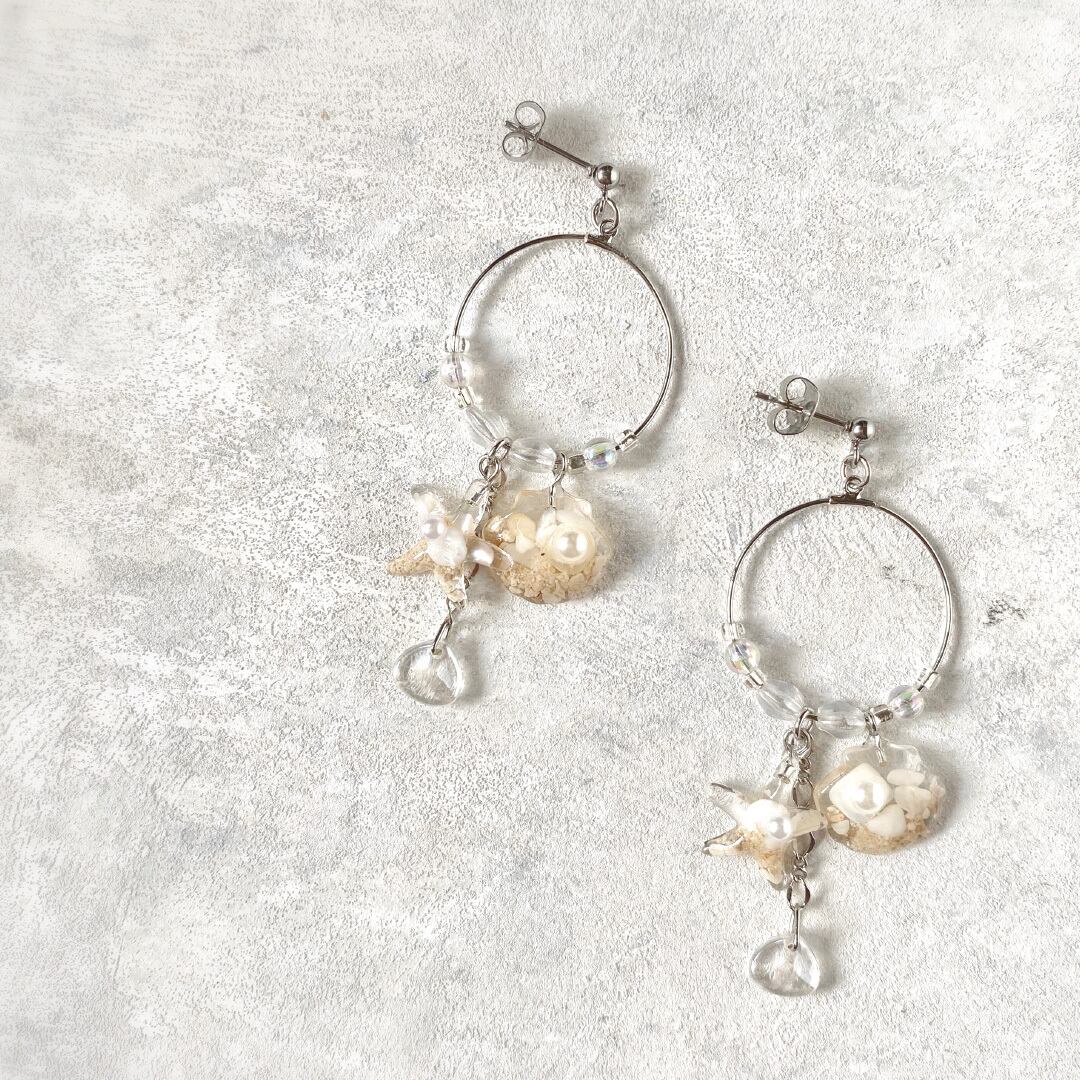 人魚の落としたアクセサリー(ピアス/イヤリング) | o-sanocean