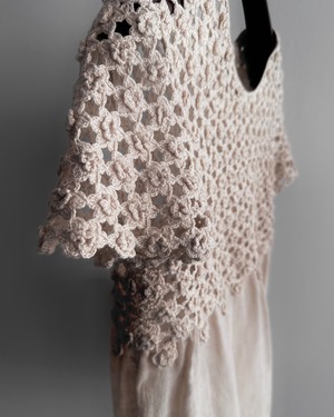Chloé　CROCHET FLORAL TOP