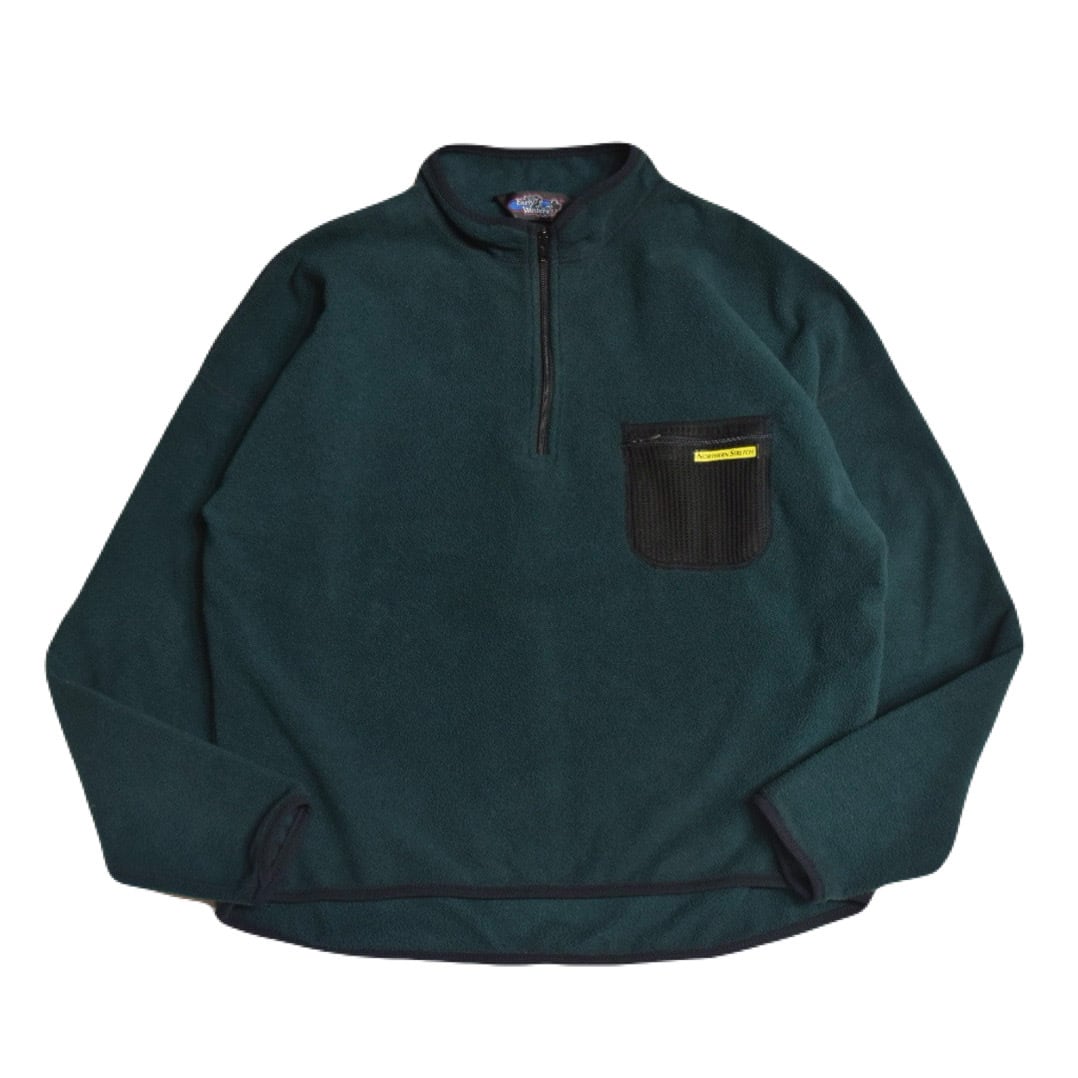 USED 90s Early Winters Zip neck Fleece Pullover -X-Large 03