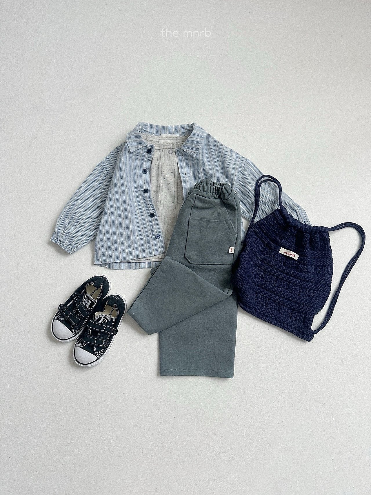 送料無料【予約】/ クロシェットニットバッグ / minirobe