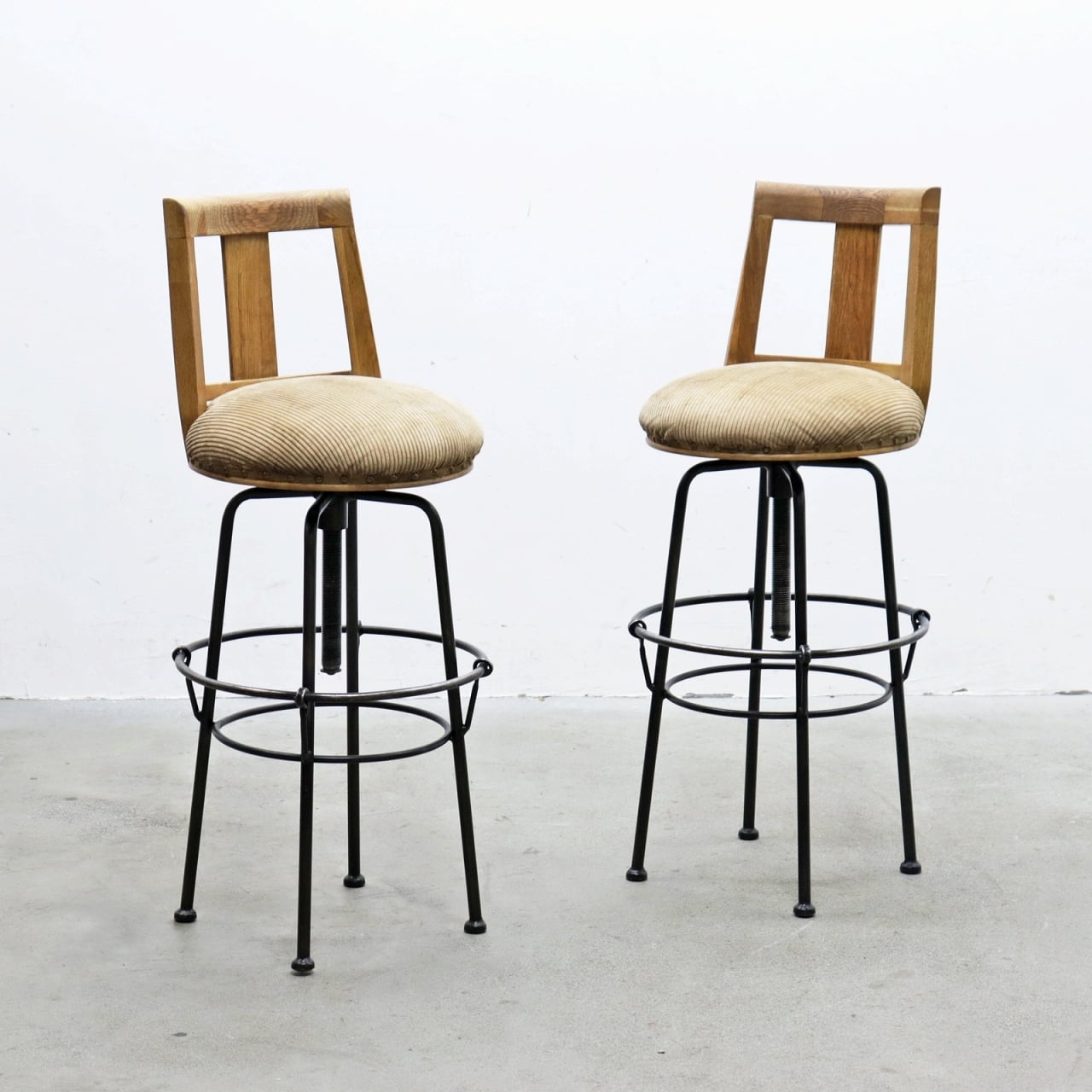 在庫2脚 CRASH GATE Knot antiques REMI カウンター 昇降 ハイチェア スツール クラッシュゲート PKK10041