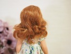 ナンシー・アン 「ストーリーブックドール」 ビスク 花柄ブルー山道リボン 画像11