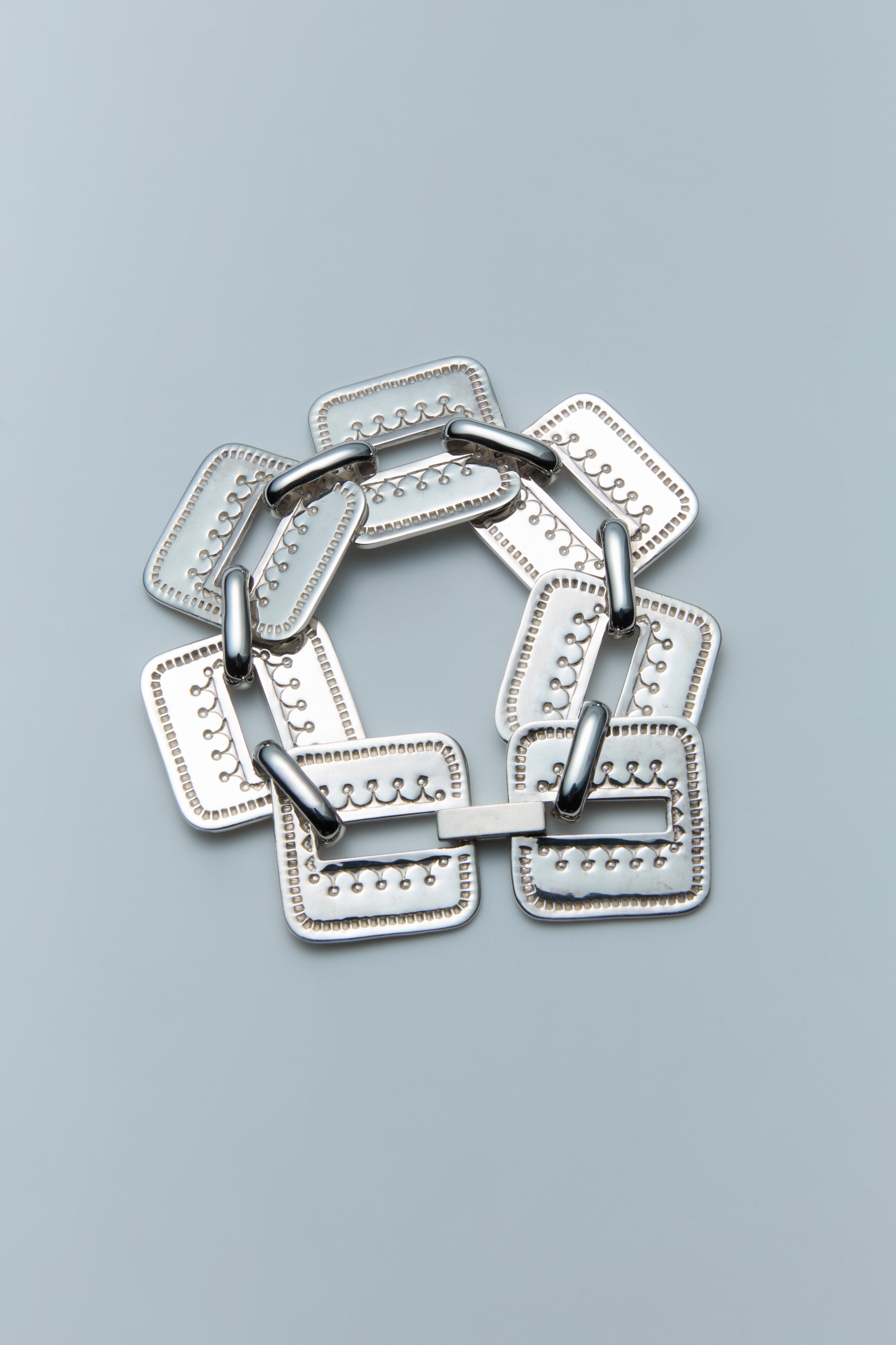 NOAARK / Carncion Square Small Stamp Bracelet (B113)