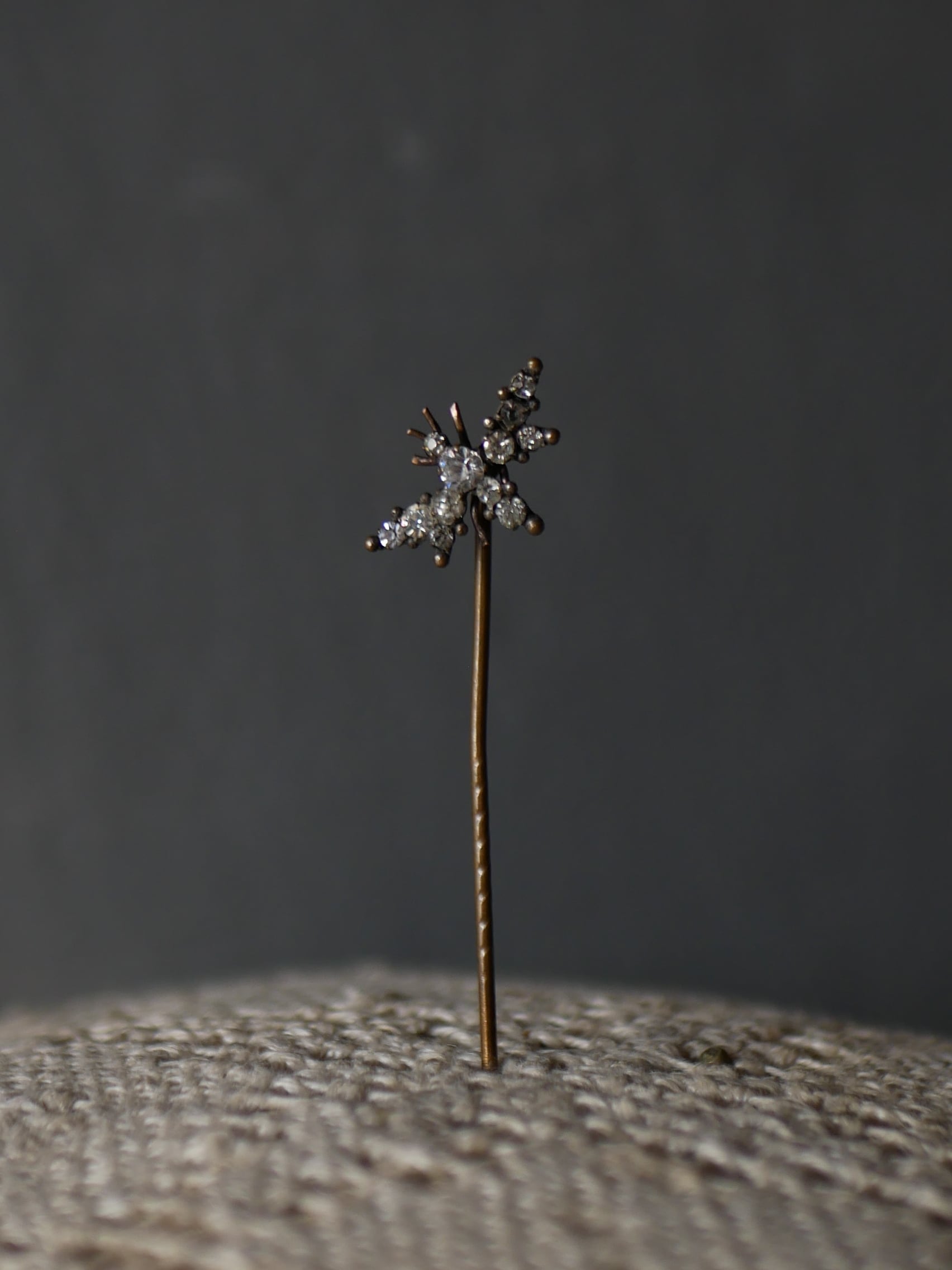 c. アンティークハットピン ラインストーン アンティークアクセサリー アンティークのある暮らし