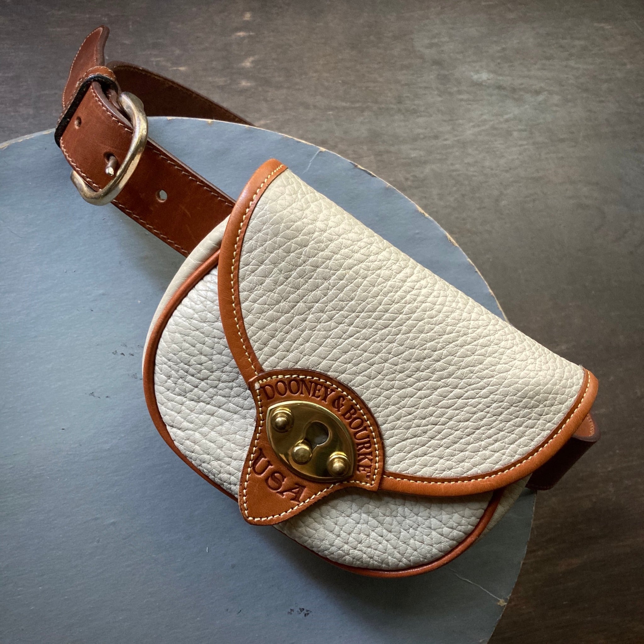 1980s 【Dooney & Bourke】Leather Mini Shoulder Bag / ドゥーニー