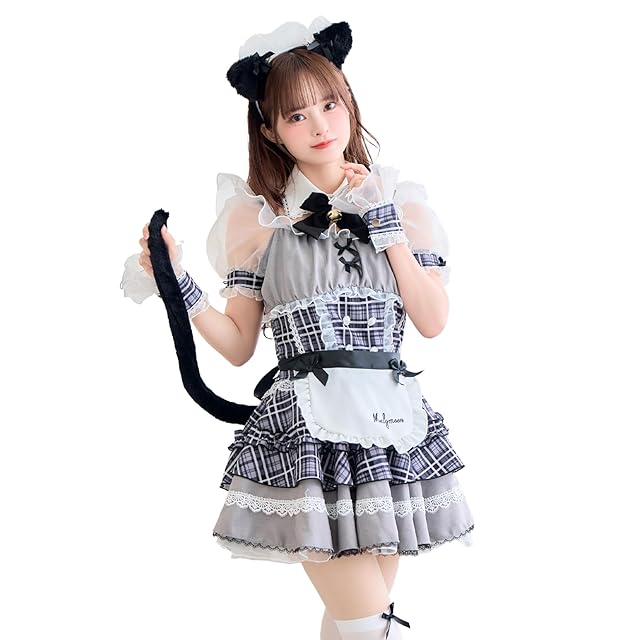 在庫セール』[Malymoon] コスプレ メイド ウエイトレス 家政婦