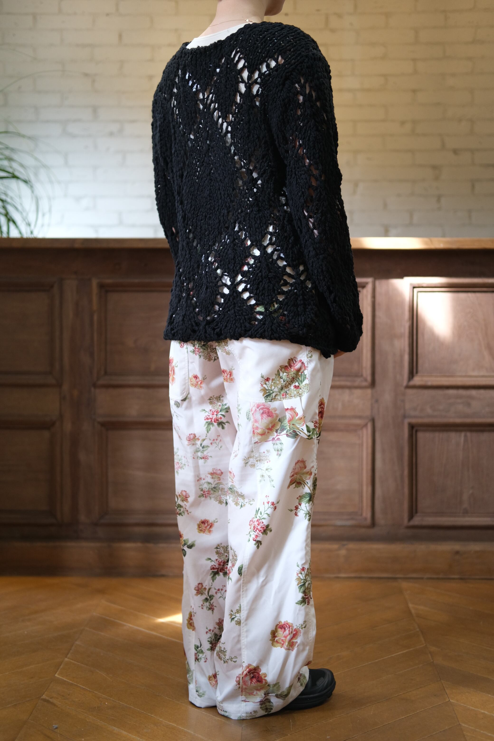 OPEN YY】PANELED PAJAMA PANTS | loop