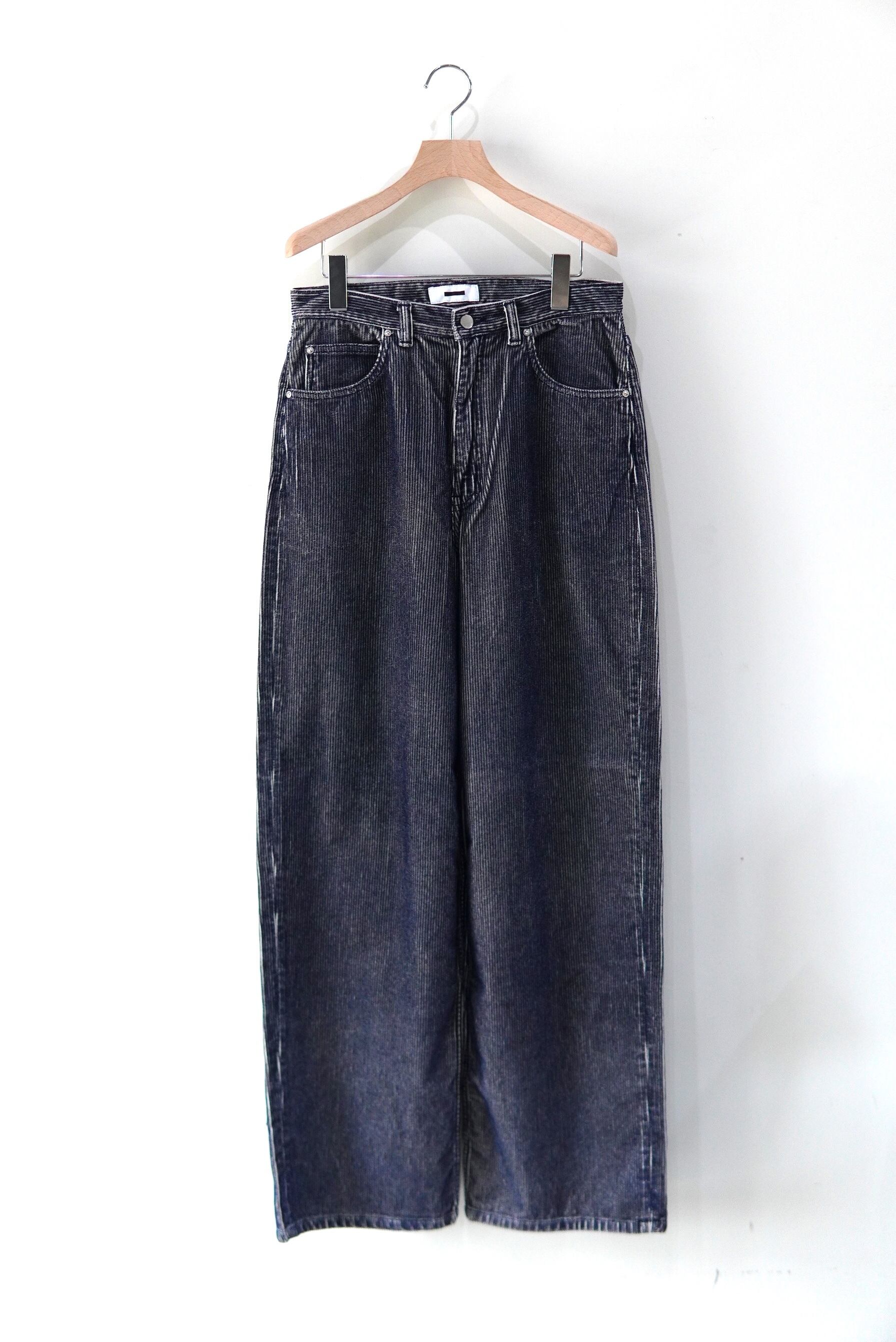 REVERBERATE / FLOCKY CORDUROY PANTS - WIDE
