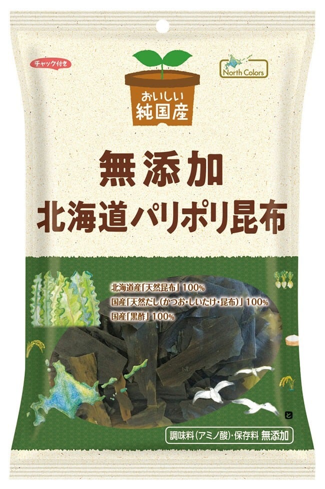 純国産 北海道パリポリ昆布 25g