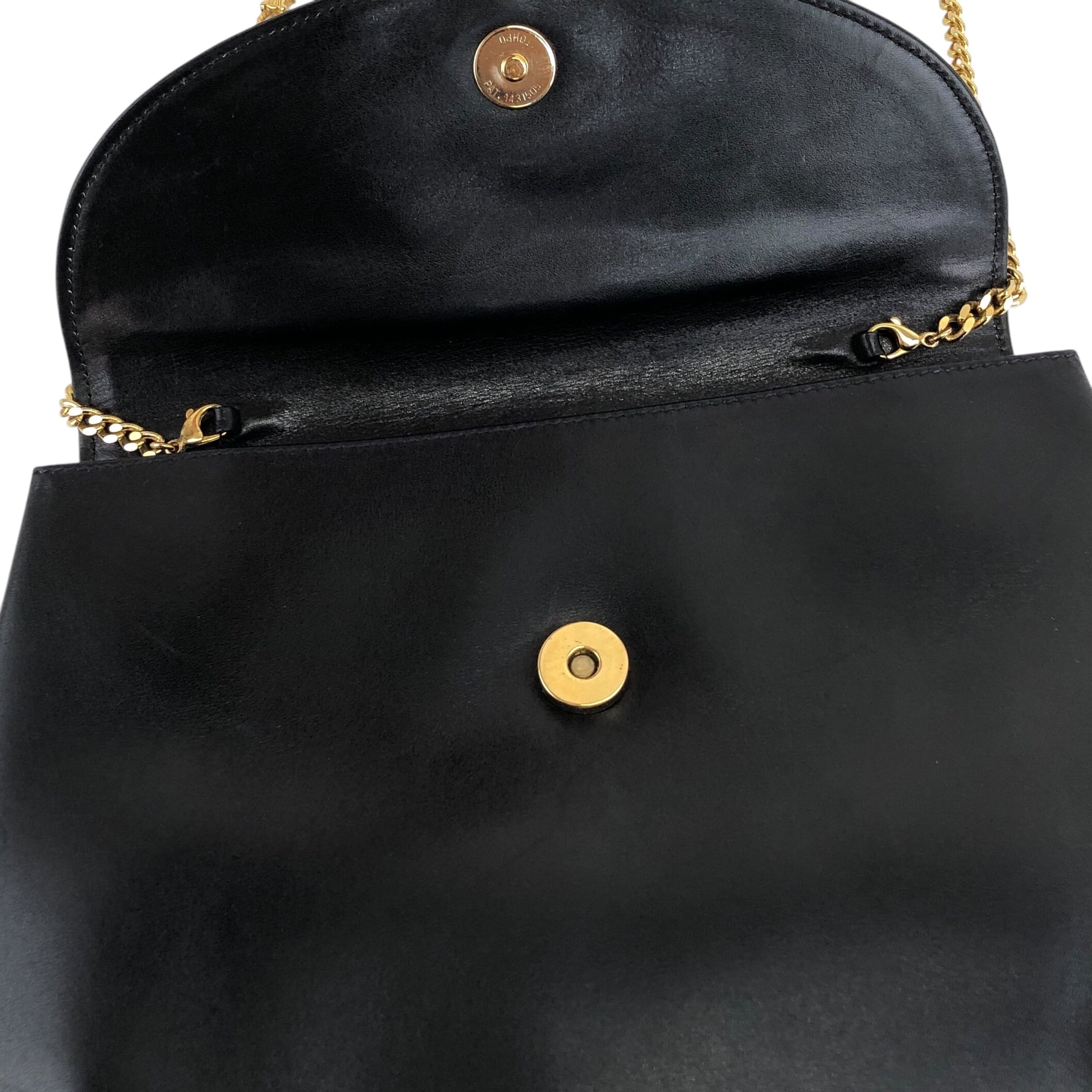CELINE セリーヌ ショルダーバッグ ブラック エンブレム ブラゾン