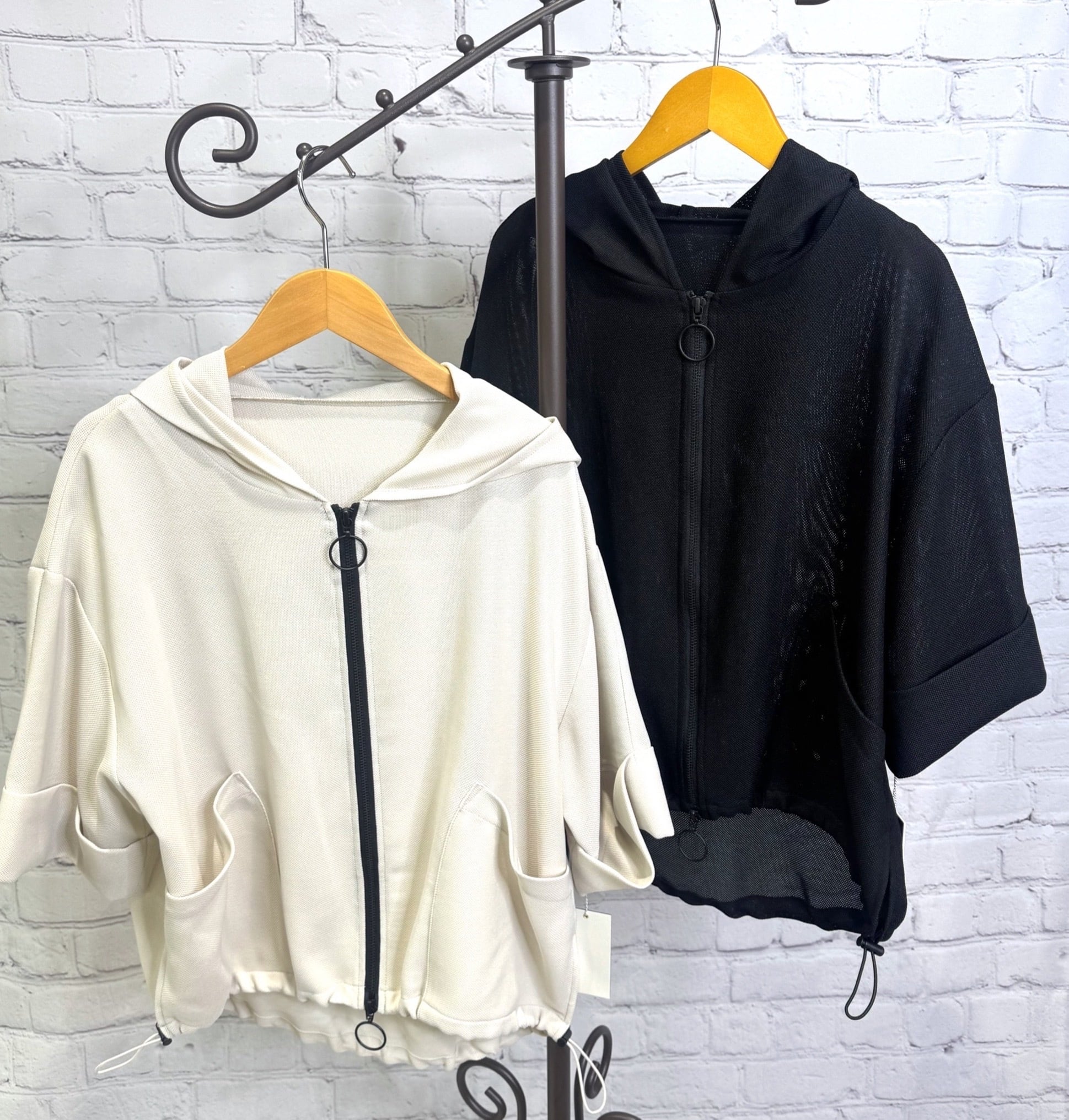 ayane アヤン メッシュフーディブルゾン 826542 | Select Shop kotojiya