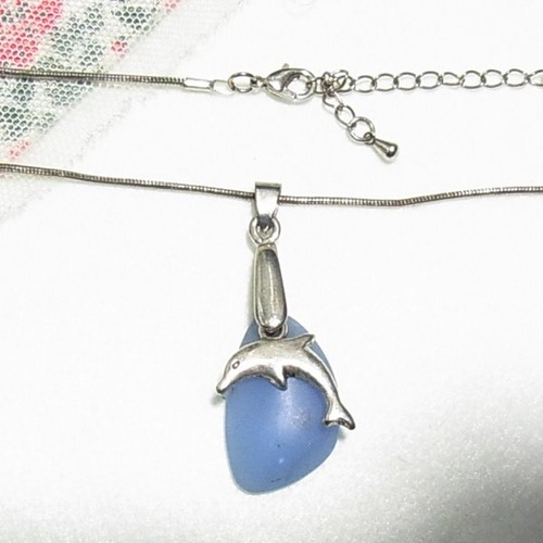 ドルフィンのペンダントネックレス　コスチュームジュエリーのセール通販　10993N