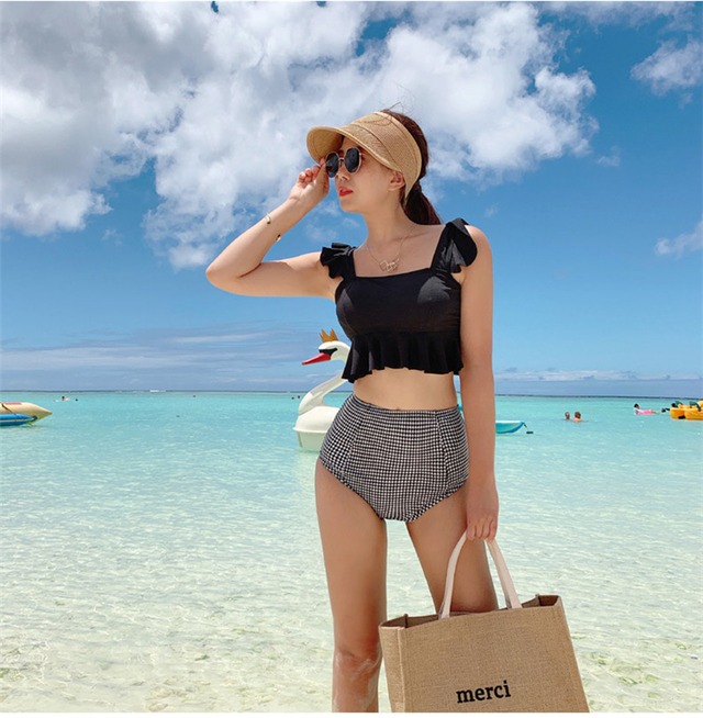 ビキニ水着 タンキニ フリル ギンガムチェック柄 パンツ プリント 夏 大人可愛い おしゃれ女子 ガーリー カジュアル フェミニン 海 ビーチ プール 海外旅行 Sw0093 Natuliria ナチュリリア ビキニ水着 タンキニ フリル ギンガムチェック柄 パンツ プリント 夏 大人可愛い おしゃれ女子 ガーリー カジュアル フェミニン 海 ビーチ プール 海外旅行 Sw0093 Natuliria ナチュリリア