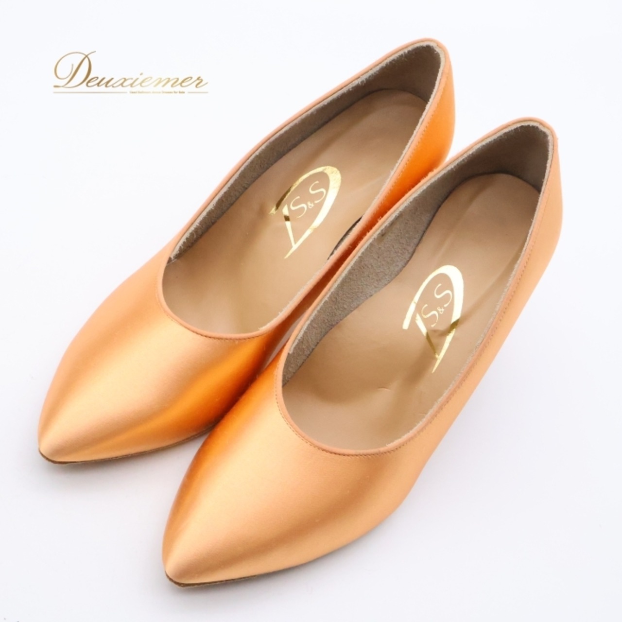 社交ダンス 衣装 スタンダード 25CM セキネ 靴 シューズ パンプス レディース ベージュ系 シューズ ヒール 光沢 Sekine S&S ダンス 舞台 イベント 明るい濃いベージュ 光沢感 ダンスシューズ 舞台用シューズ オシャレ シンプル フォーマル