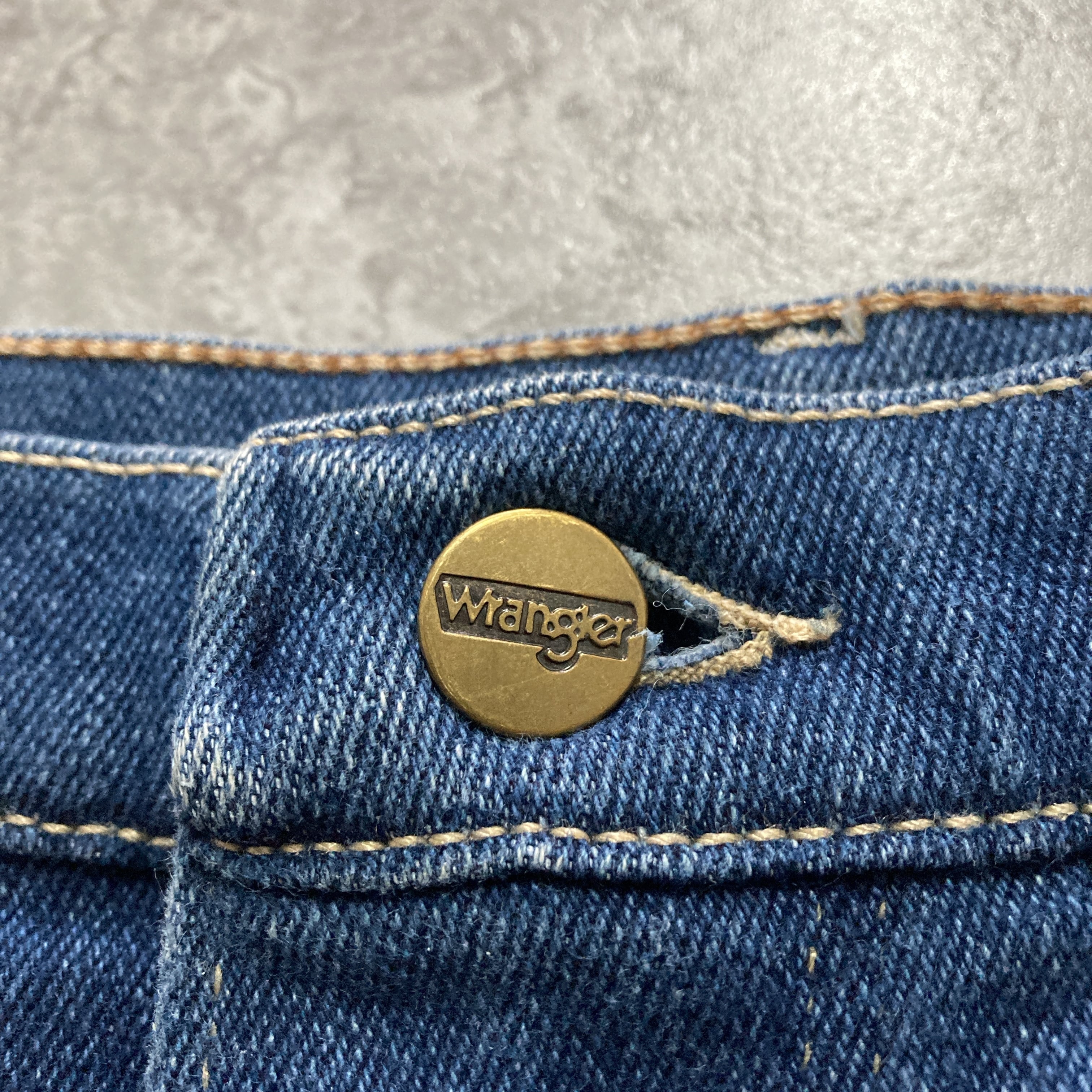 70s-80s】 USA製 Wrangler ラングラー 表記16 アメリカ製 ジッパー
