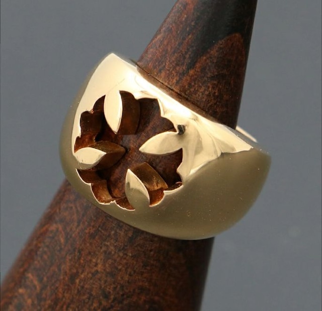 CHROME HEARTS クロムハーツ 22k RING NGTV SPACE CH PLS ネガティブスペース CHプラスリング 指輪