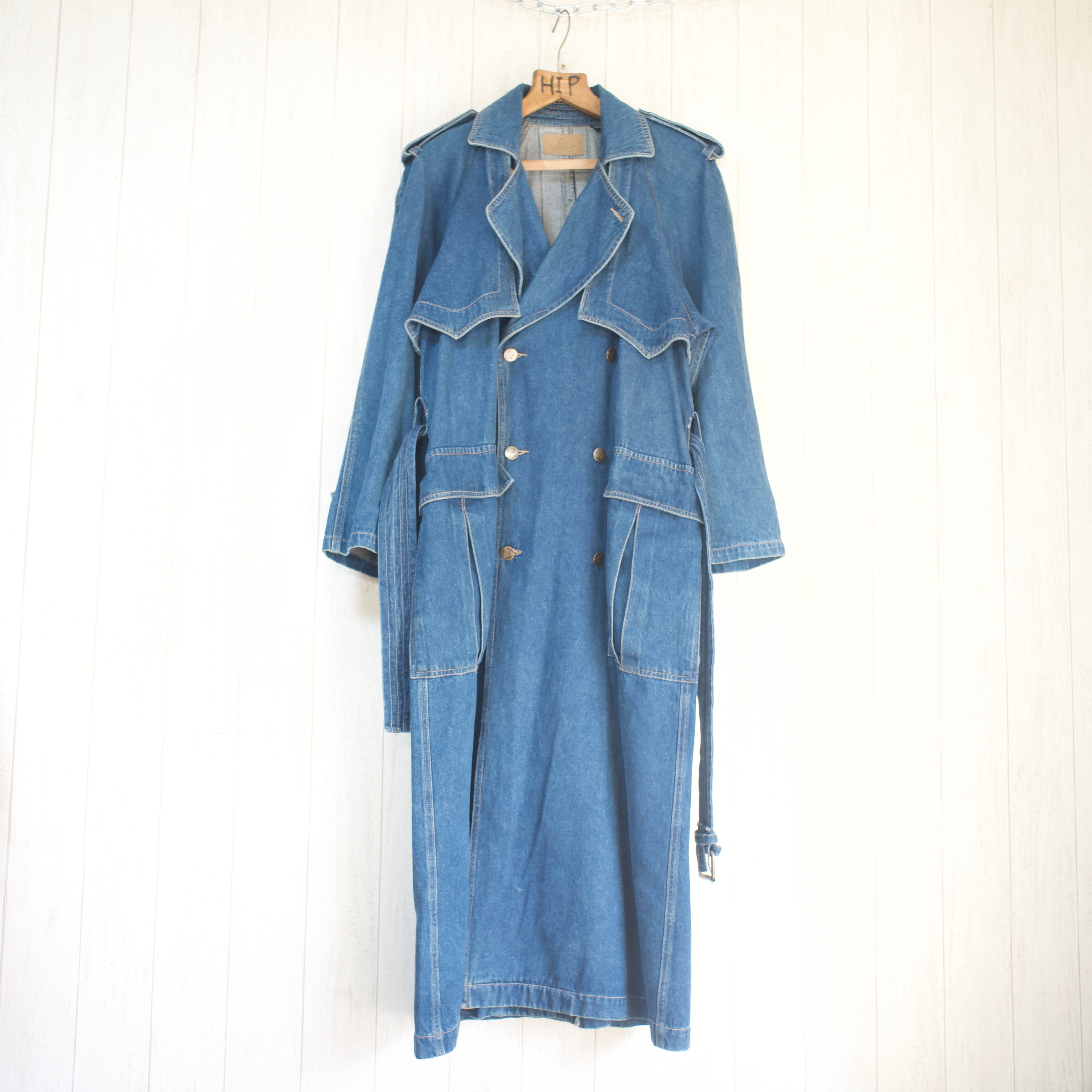 80s Liz Wear デニムチェスターコート 80s Liz Wear DENIM CHESTER COAT | doors clothing store