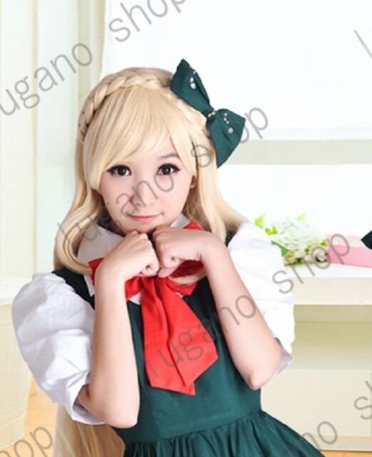 W774 ダンガンロンパ2☆ソニア・ネヴァーマインド風 コスプレウイッグ