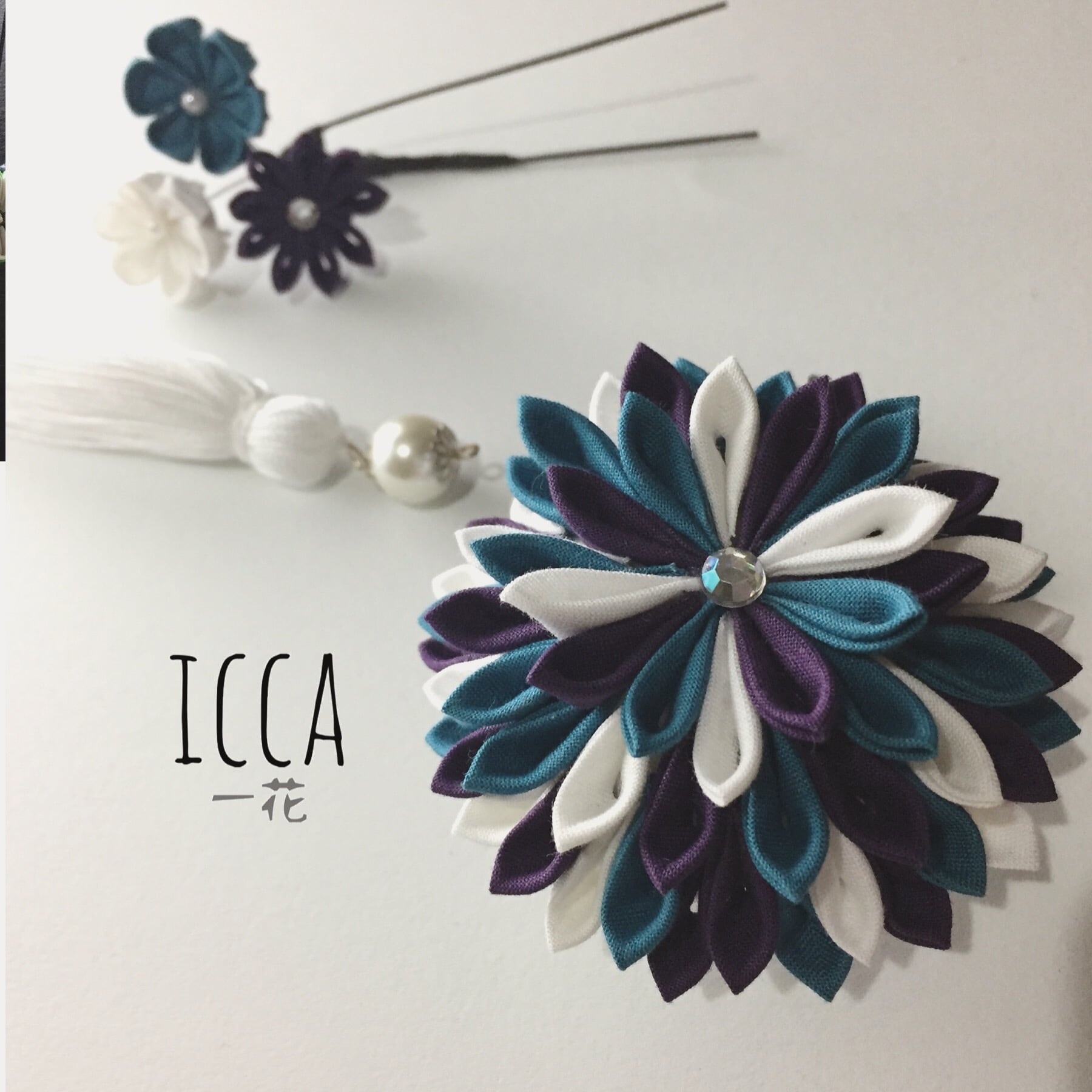 つまみ細工 かんざしセット | ICCA 一花