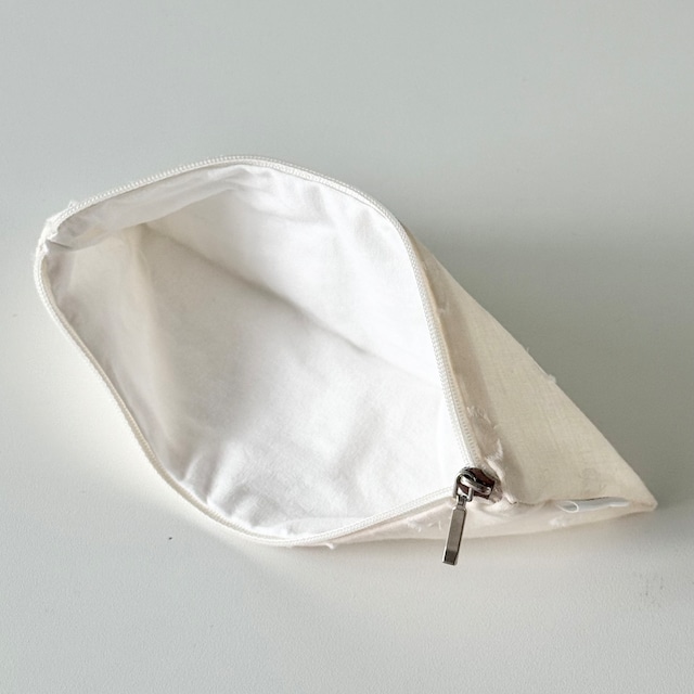 ★予約 papeterie.atelier 〔pencil case -puffy dot-〕