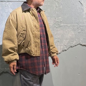 ROTOL / SULFUR DYE twill wark blouson  / khaki
