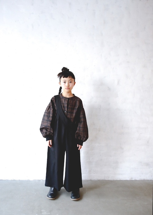 【michirico】【23AW】【25】【S-M】One shoulder wide pants