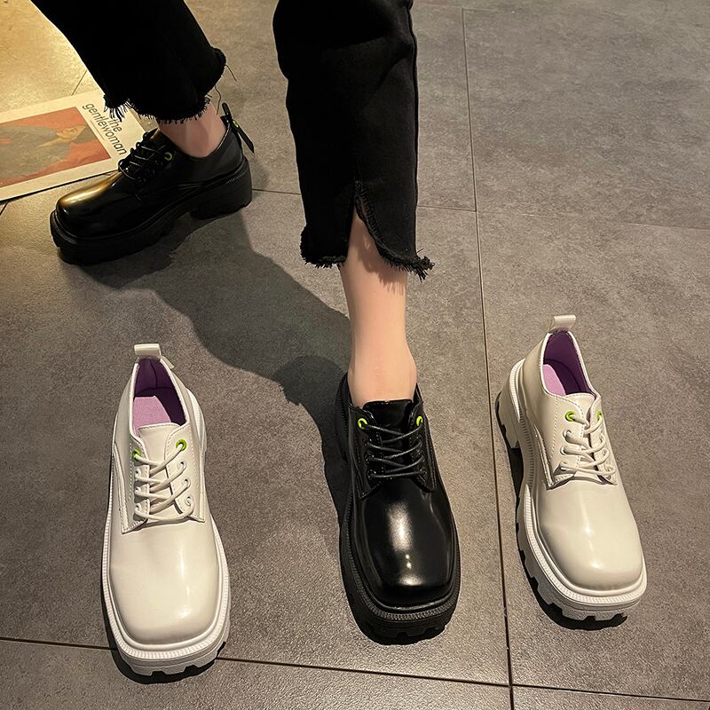 レザーサマーレッドブラックシングル 靴 シューズ 夏物 スクウェア 部族の婦人靴86736122045