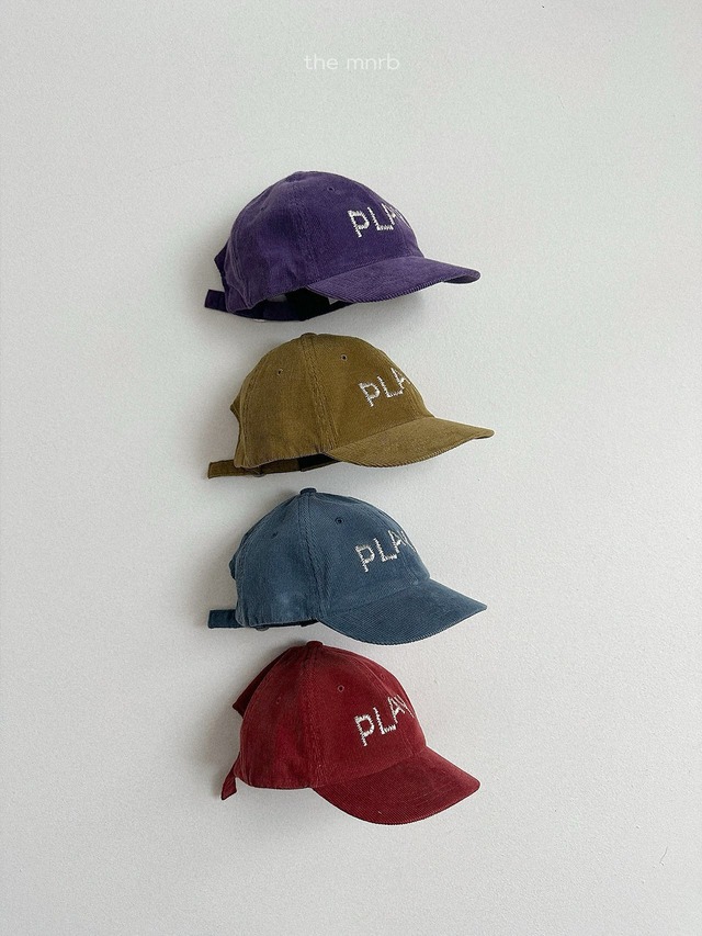 《予約》送料無料【minirobe】Play Cap