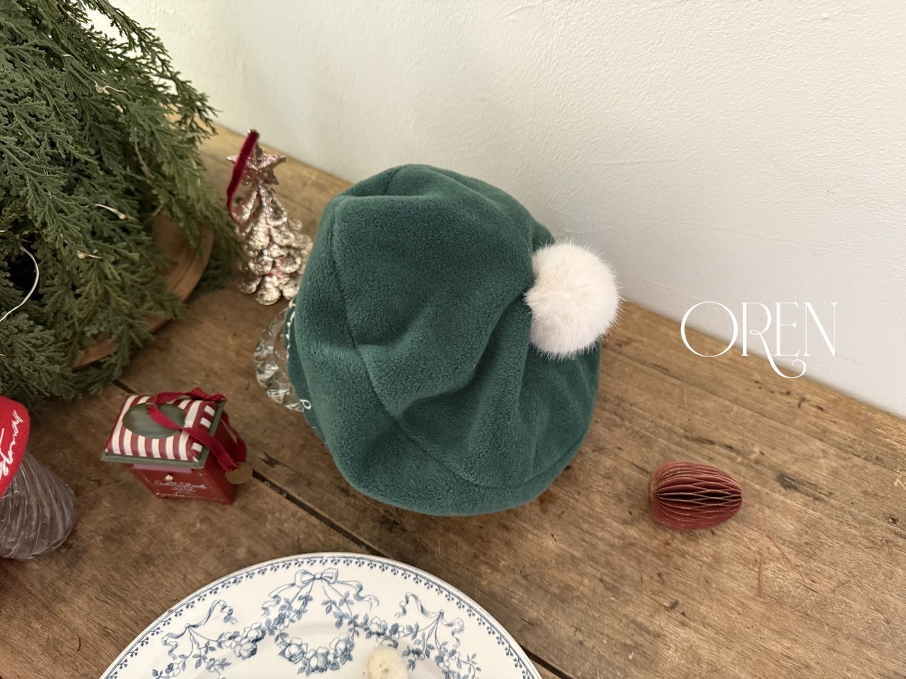 Oren X-mas［取寄］eve pompom beret