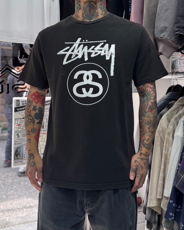10’s stussy Design Tee “SS LINK” 【Other Side店】
