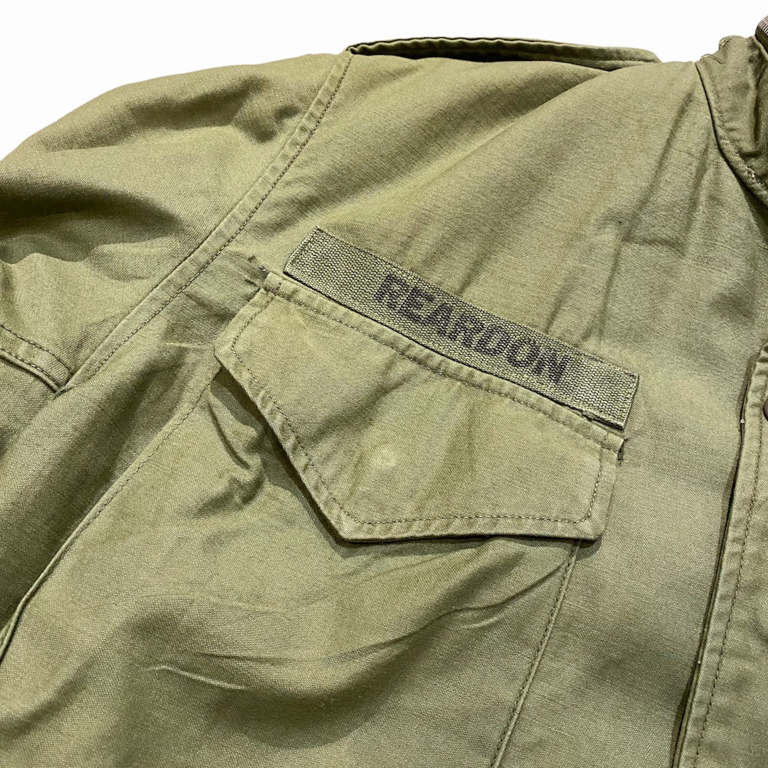 60's US ARMY M-65 FIELD JACKET 2nd アルミジップ S-Short / 米