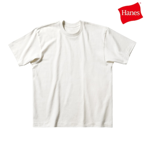 Hanes ヘインズ Tシャツ SHIRO クルーネックTシャツ 白T 7.0オンス コットン100% メンズ HM1-D201