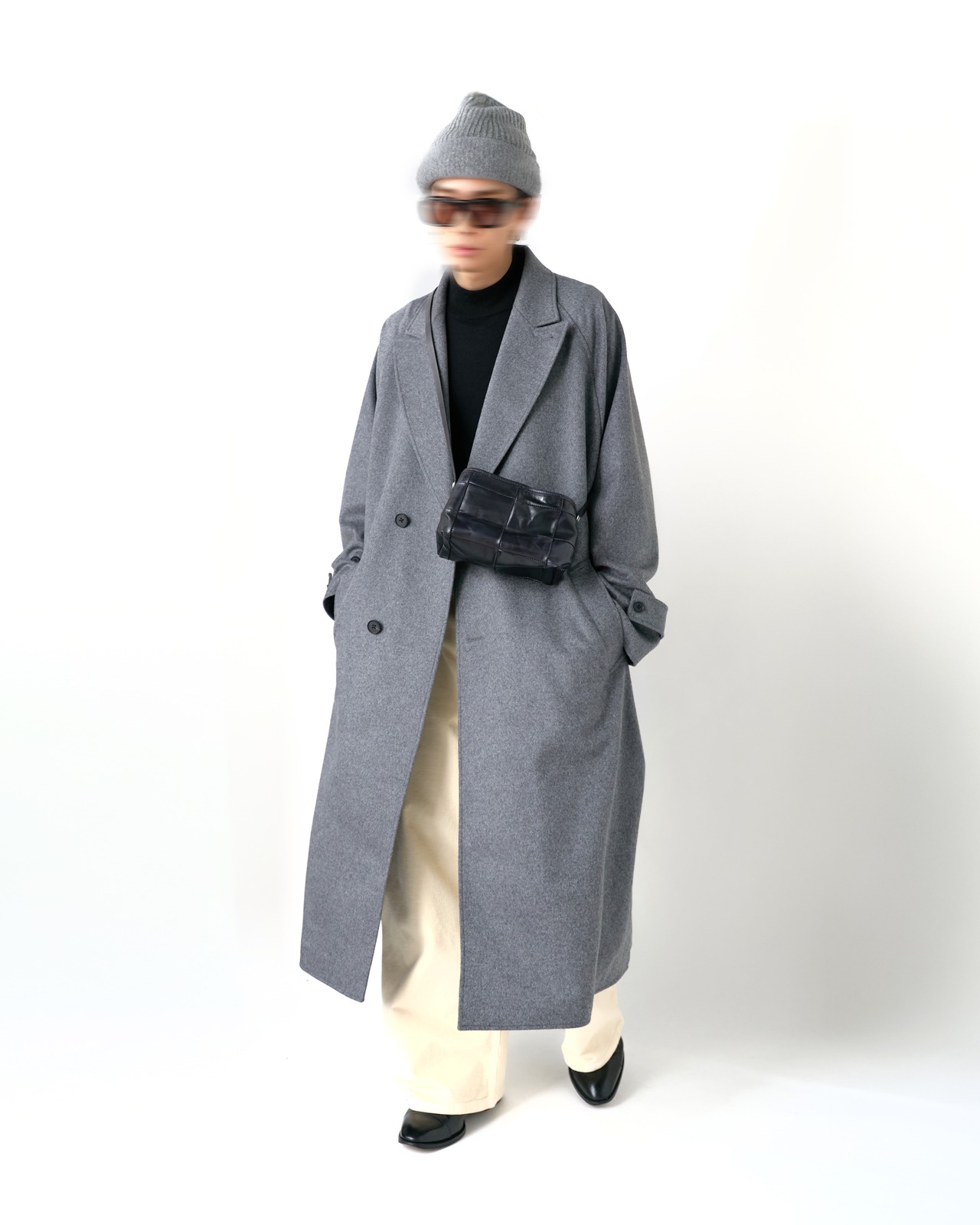 STUDIO NICHOLSON "PAOLO" CORDUROY WIDE LEG PANT〔PANNA〕