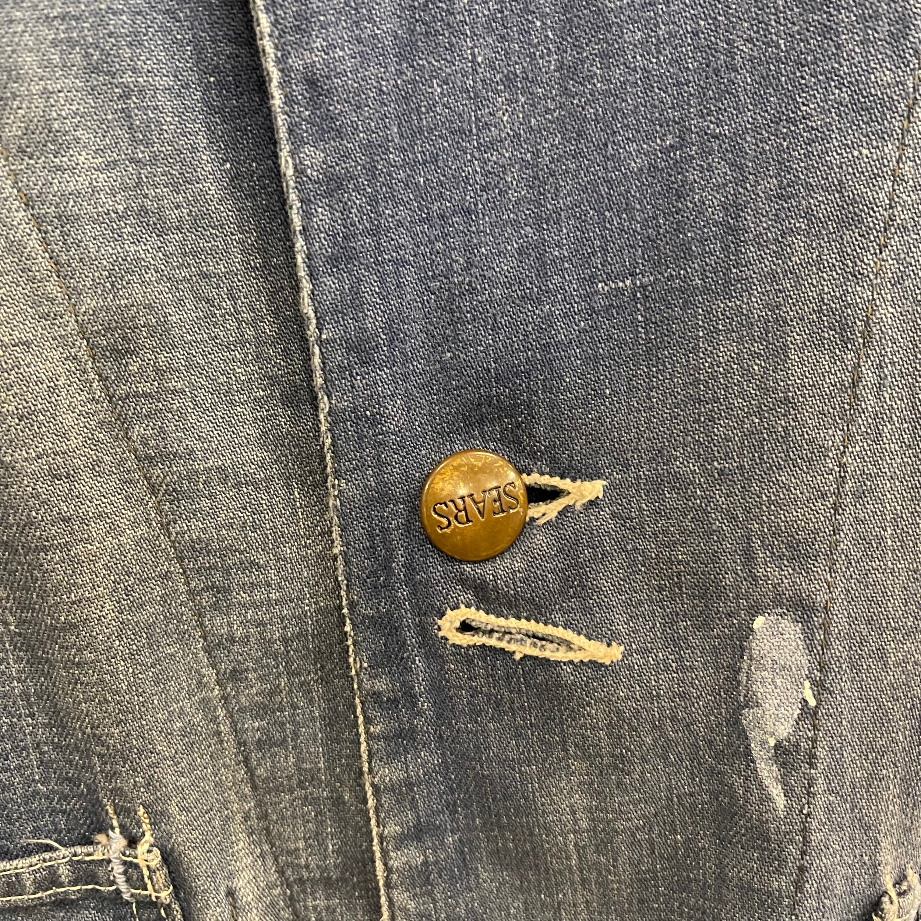 ジャケット・アウター 70s Sears Denim Coveralls 1970s SEARS デニムカバーオール 