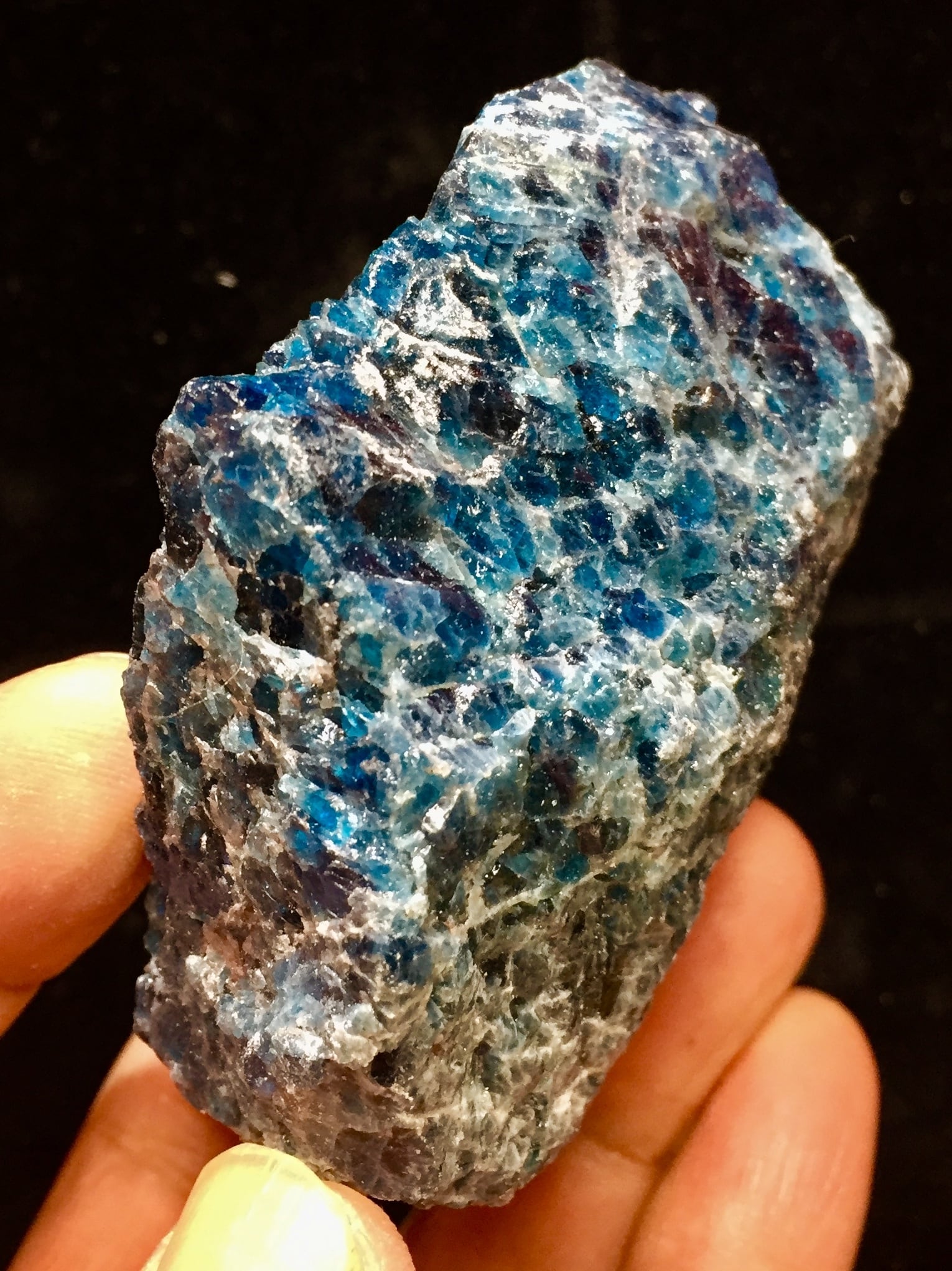 1) 明晰な思考「ブルー・アパタイト」原石 | レムリアの太陽