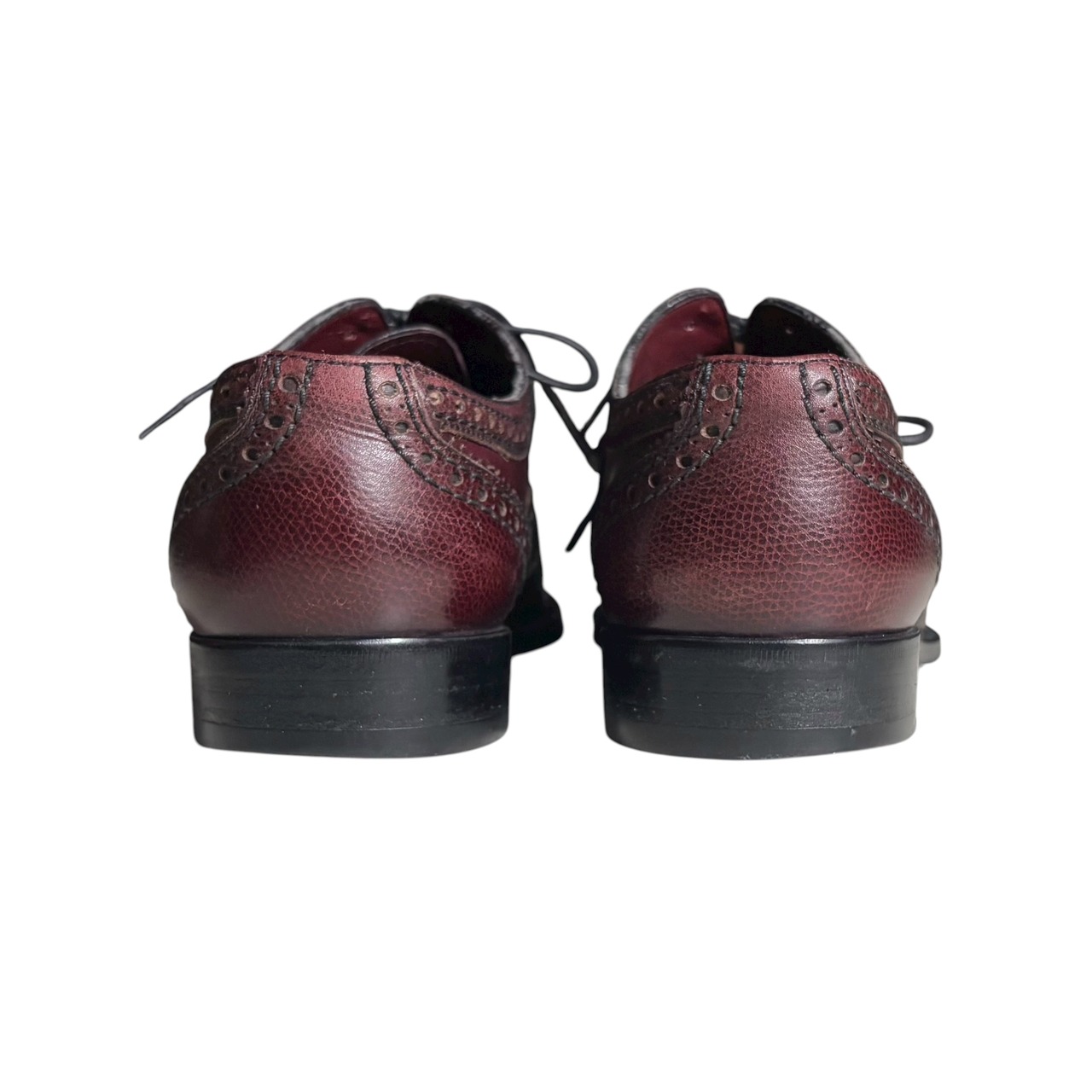 LOUIS VUITTON belt design wingtip shoes
