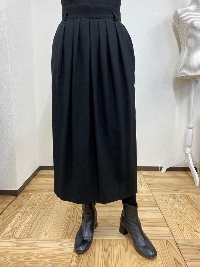 【rena rowan for saville】front tuck cocoon skirt