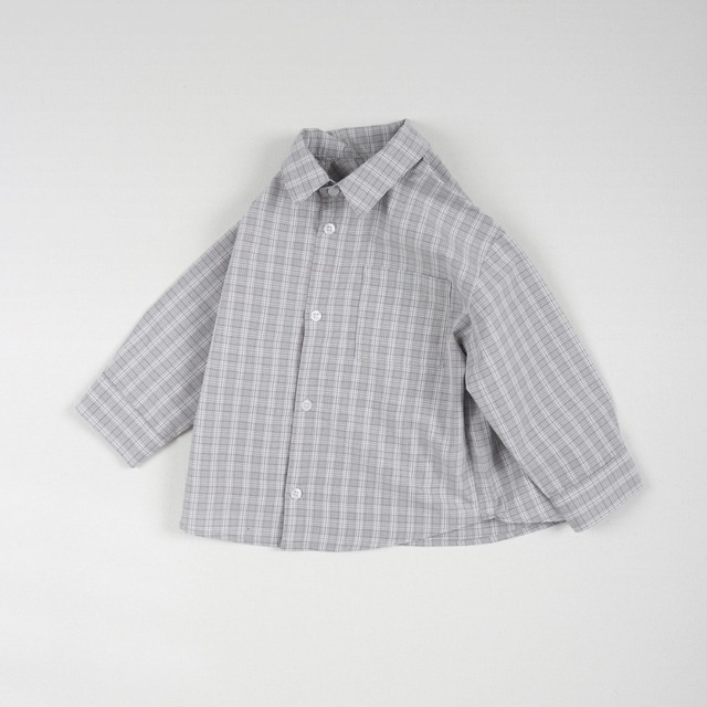 《送料無料》予約:スプリングチェックシャツ【HIKIKI】