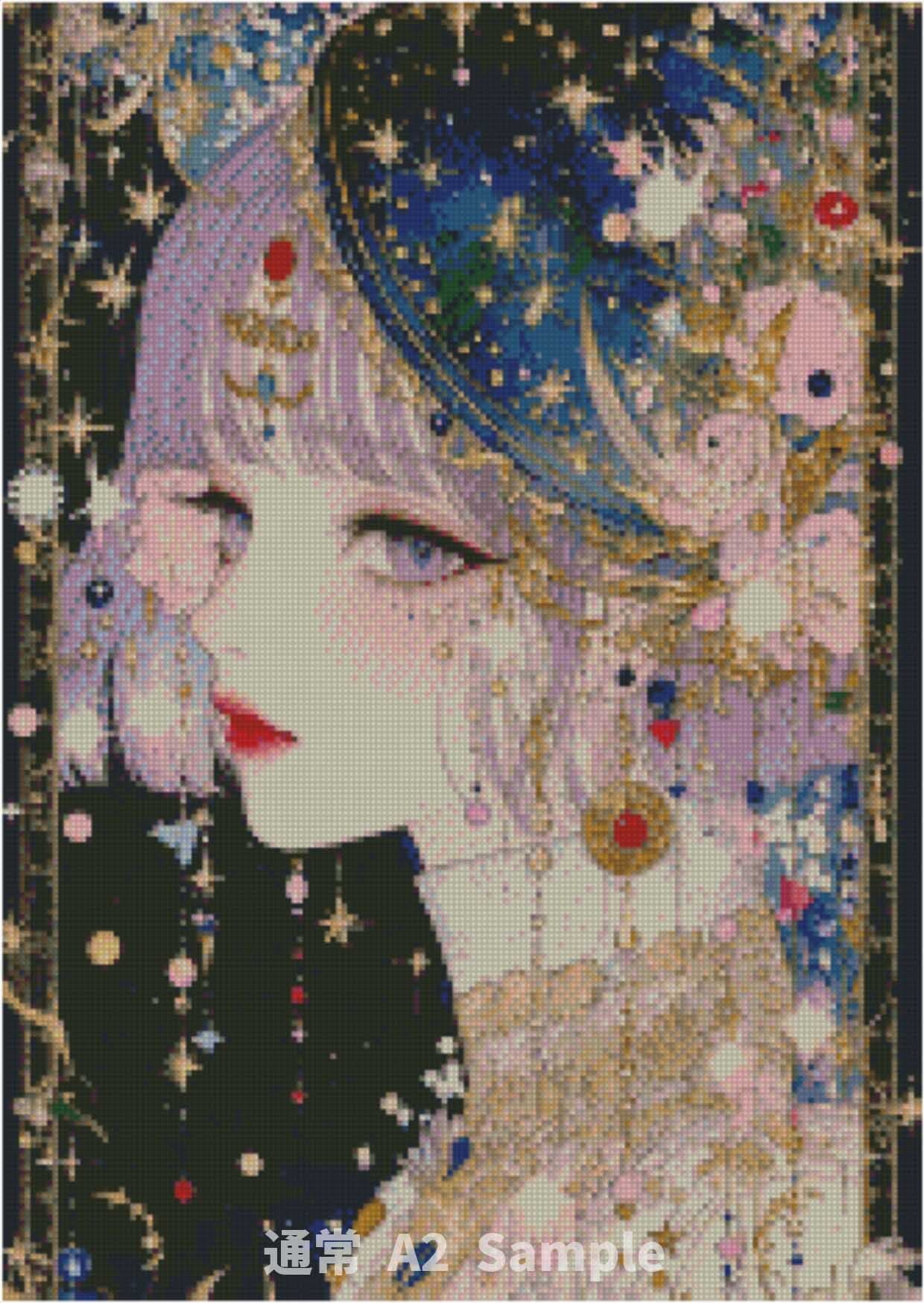 ダイヤモンドアート A2 Marron 0004 (通常/フルAB/フル樹脂AB