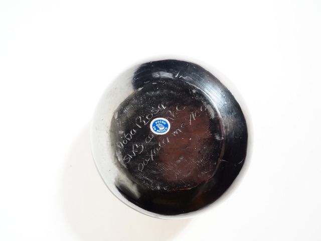 Doña Rosa Barro Negro Pottery Bowl – Handmade Black Clay from Oaxaca, Mexico