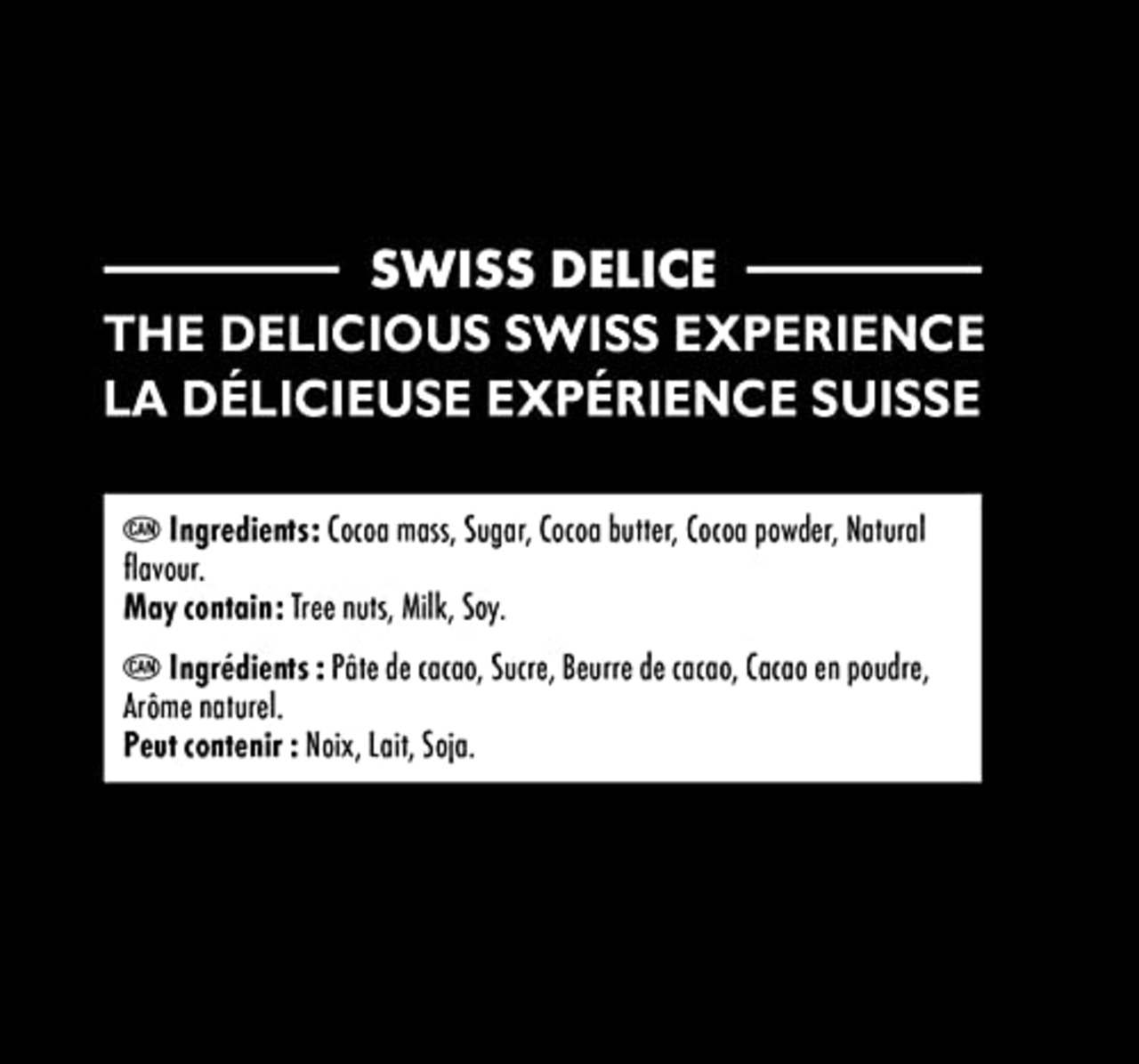 スイスデリス ダークチョコレート 1.3kg SWISS DELICE スイス製 ダーク 72％
