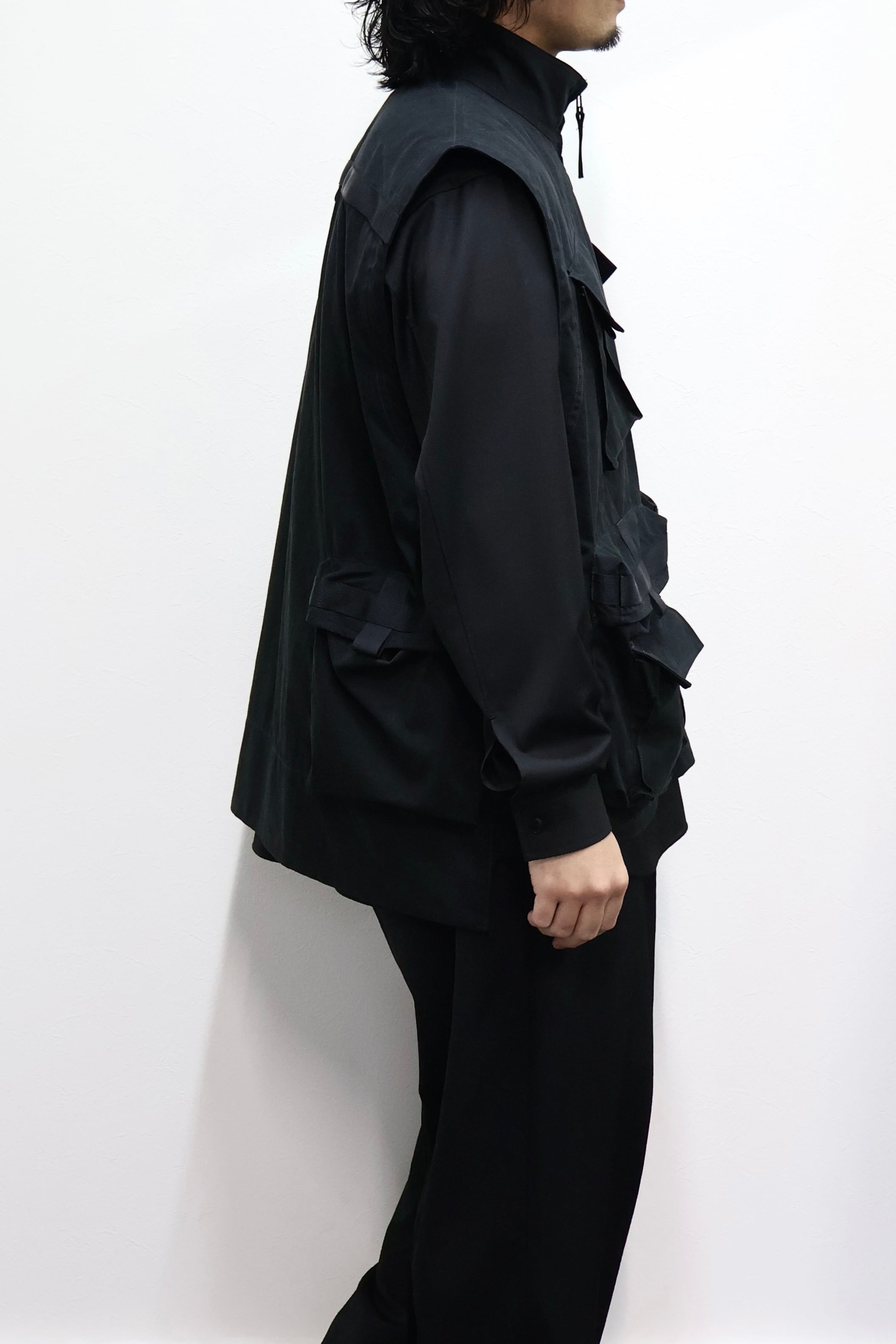 ESSAY UTILITY VEST -BLACK- | OoaLL