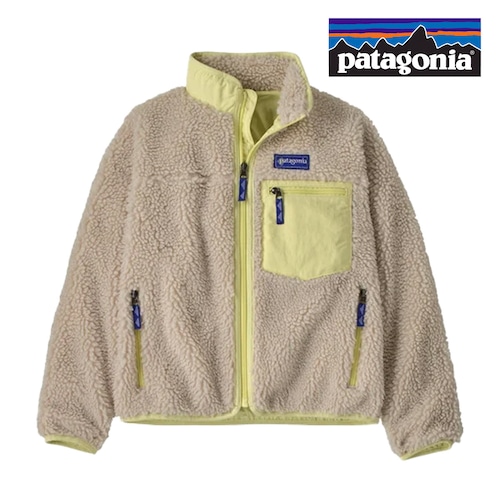 Patagonia パタゴニア キッズ レトロX ジャケット 防風 フリース リサイクルポリエステル キッズアウター 65626 HNTV