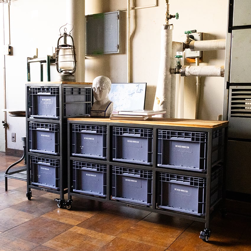 FML INDUSTRIAL STORAGE CABINET L|6BOX アイアンキャビネット